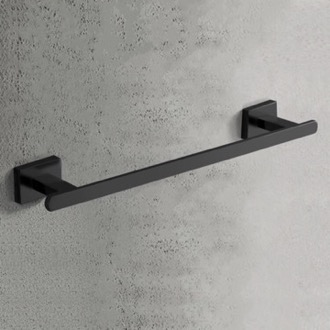 Towel Bar Towel Bar, 12 Inch, Matte Black Nameeks NCB61